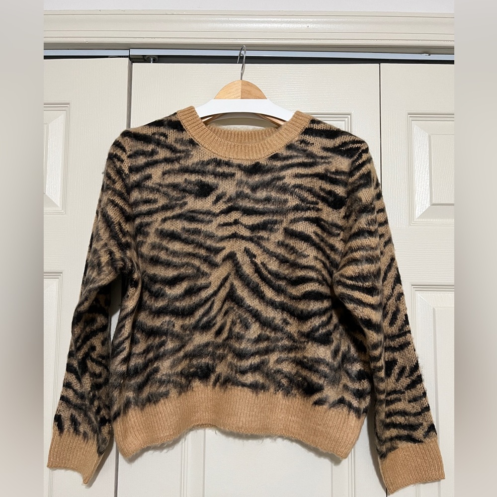 ASOS Leopard-Print Sweater